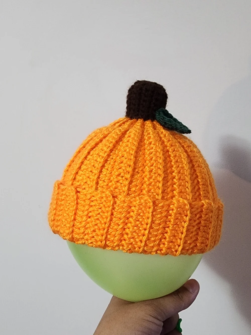 Pumpkin Infant Beanie Hat